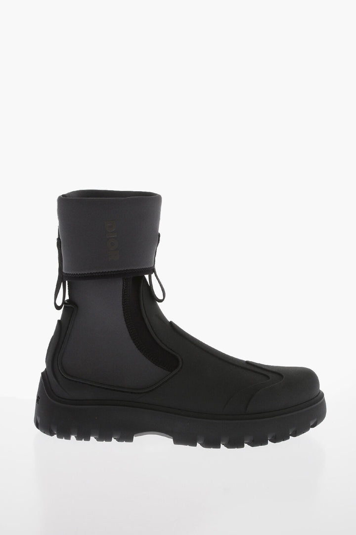 Dior Cuffed Scuba Boots