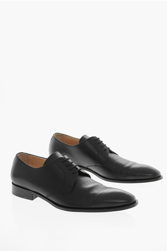 Corneliani Cuir Sole Lace-up Leather Derby Shoes 5 Shoes UK