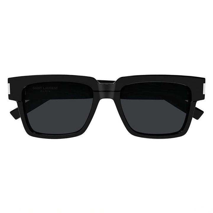 Saint Laurent Sunglasses Square Full Rim, Black Frame and Black Lens SL732001