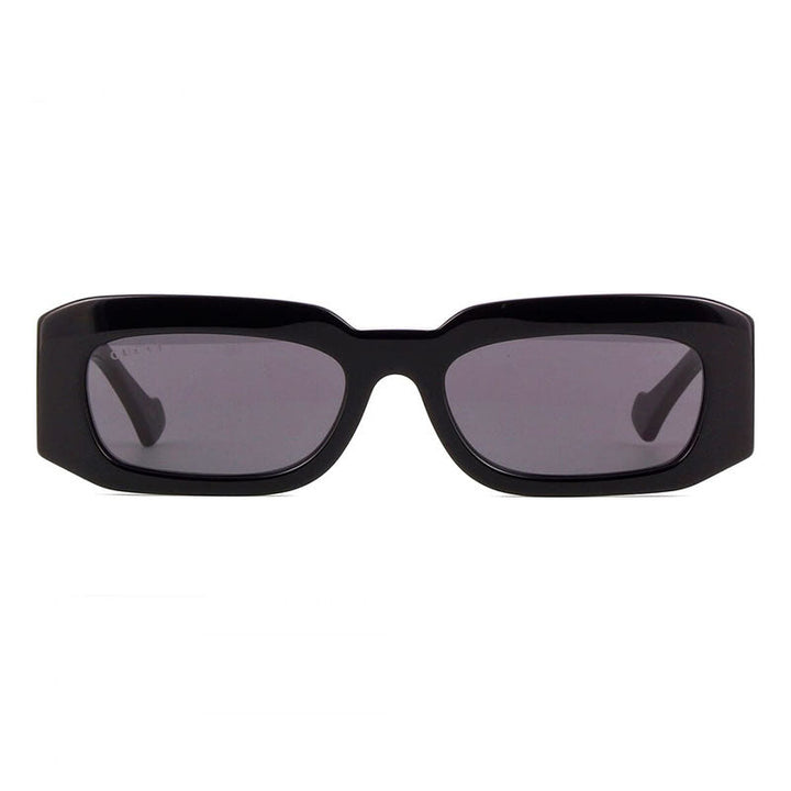 Gucci Sunglasses Square Full Rim, Black Frame and Grey Lens GG1426S001