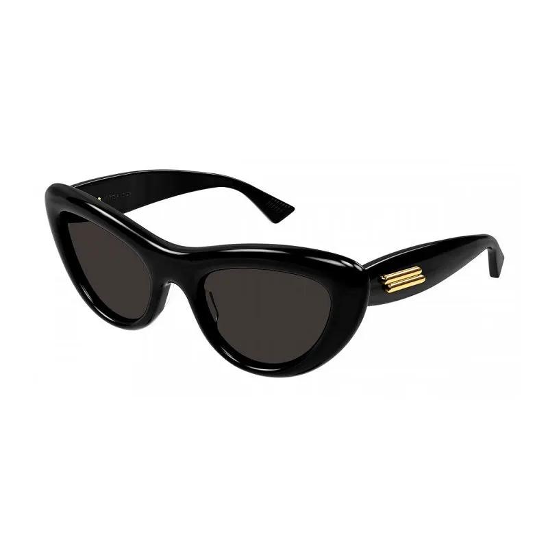 Bottega Veneta Sample Sale | Bottega Veneta Sunglasses Cat Eye Full Rim, Black Frame And Grey Lens Bv1282S001 - Cat Eye Sunglasses | Designer outlet