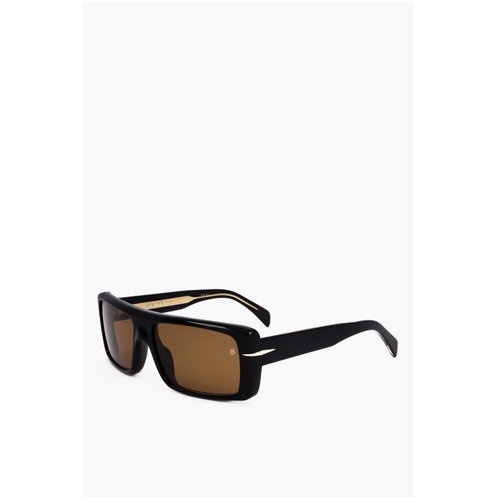 David Beckham - David Beckham Shield Sunglasses with Thick Rods - DAFR6867453313979GD - Ask Me Wear
