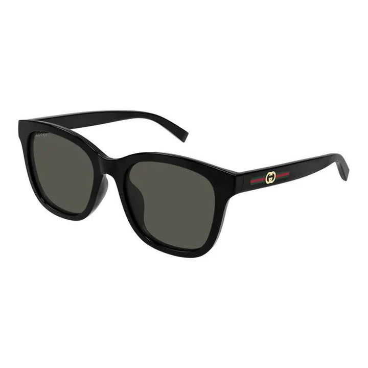 Gucci Sunglasses Square Full Rim, Black Frame And Grey Lens Gg1984Sk001