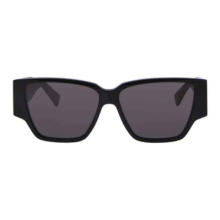 Bottega Veneta Sunglasses Square Full Rim, Black Frame and Grey Lens BV1285S001