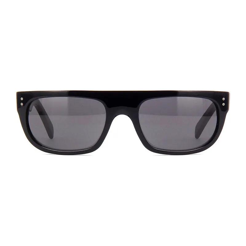 Celine Sunglasses Square Full Rim, Black Frame And Grey Lens Cl40101I01A