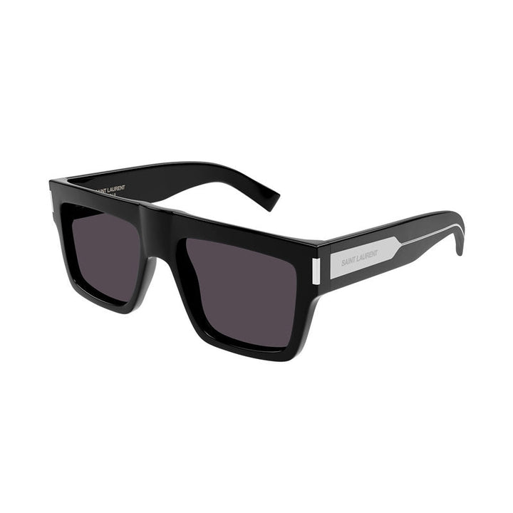 Saint Laurent Sunglasses Square Full Rim, Black Frame and Black Lens SL628001