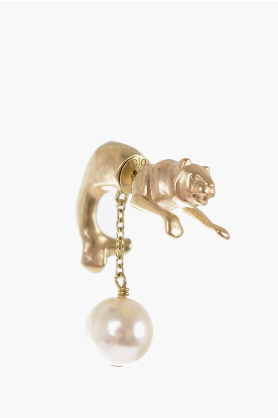 Rings - Dior Animal - Shaped Single Earring With Penant Bead - 3616256638996 - Ask Me Wear