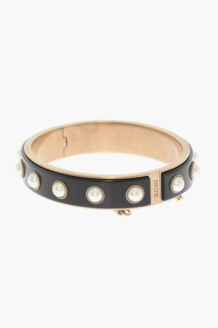 Other - Dior Brass Bracelet with Resin Pearls - 3617061583754 - Ask Me Wear