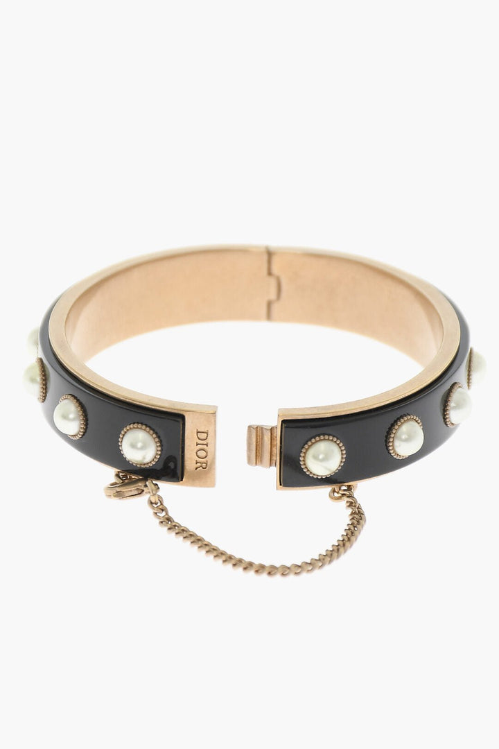 Other - Dior Brass Bracelet with Resin Pearls - 3617061583754 - Ask Me Wear