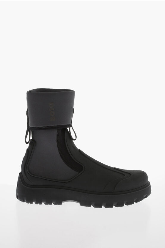 Shoes - Dior Cuffed Scuba Boots - 3616259892920 - Ask Me Wear