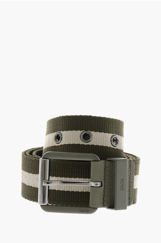 Accessories - Belts - Dior Fabric Belt with Logo - 3616256567074 - Ask Me Wear