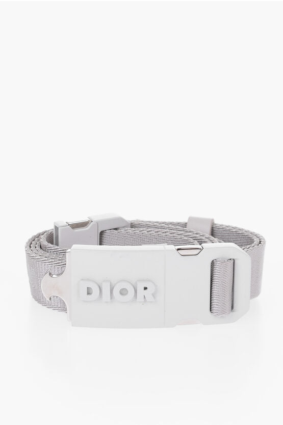 Accessories - Belts - Dior Logoed Fabric Belt - 3616251756428 - Ask Me Wear