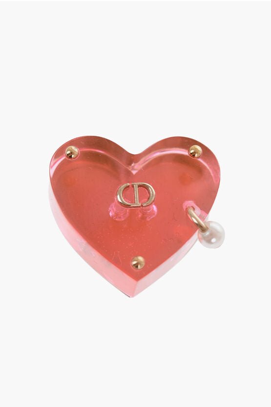 Rings - Dior Plexiglass Maxi Heart Ring - 3616257471745 - Ask Me Wear