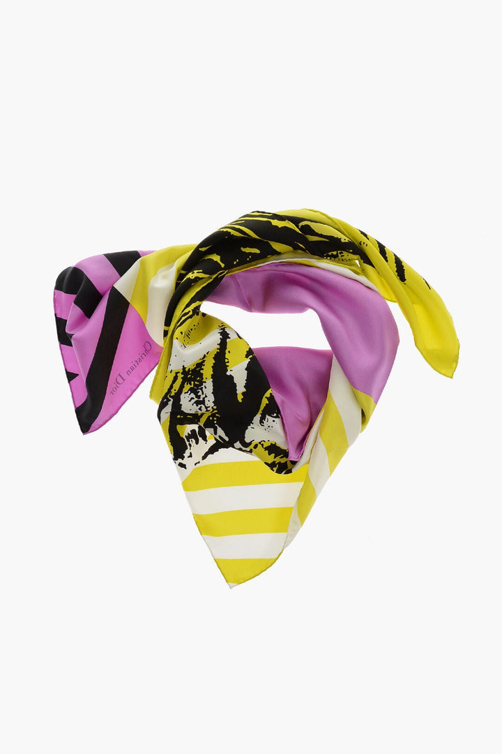 Other - Dior Silk JUNGLE POP Foulard - 3616257392316 - Ask Me Wear