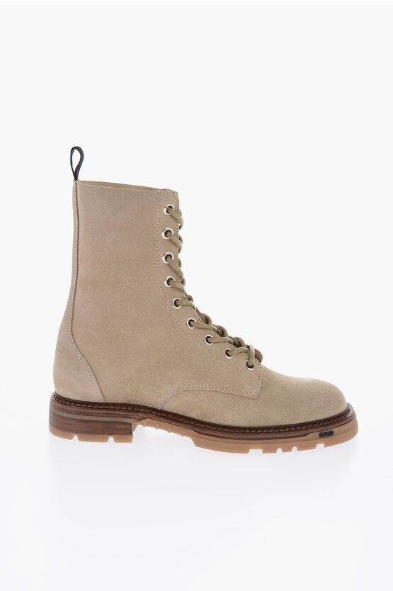 Shoes - Dior Suede Leather EXPLORER Combat Boots - 3616254128550 - Ask Me Wear