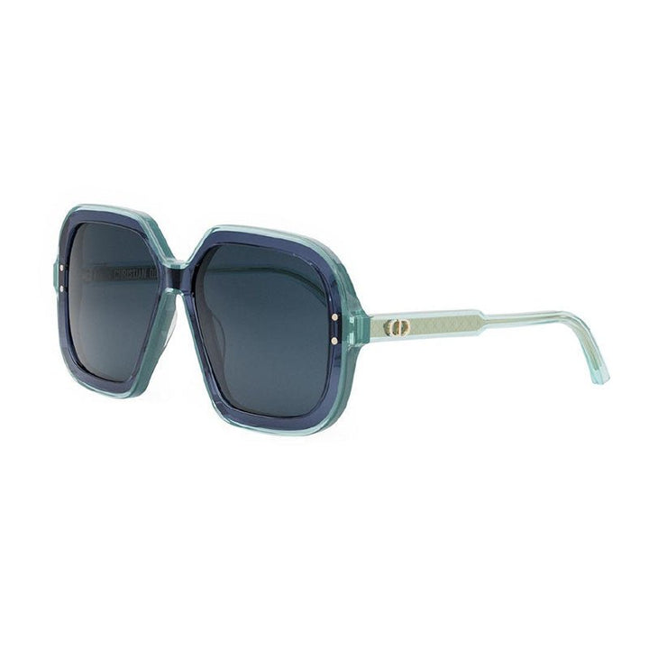 DiorSunglasses - Dior Square Full Rim, with a Shiny Blue frame and Blue lens. - DIORHIGHLIGHTS1I30B0 - Ask Me Wear