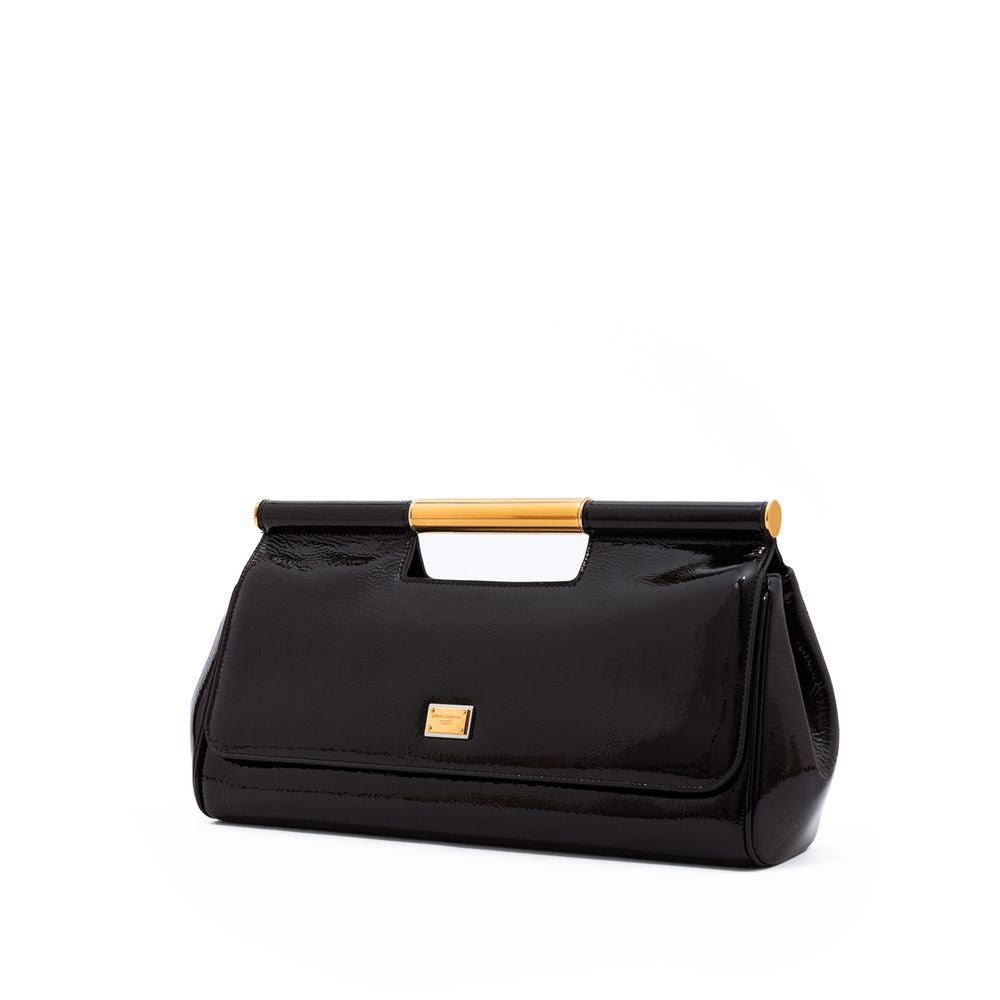  - Dolce & Gabbana Black Leather Handbag - DO& - 7502676 - Ask Me Wear