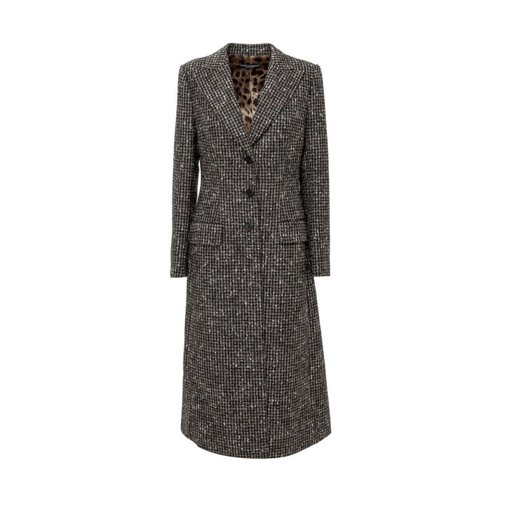  - Dolce & Gabbana Brown Wool Jackets & Coat - DO - 13884 - IT36|XXS - Ask Me Wear