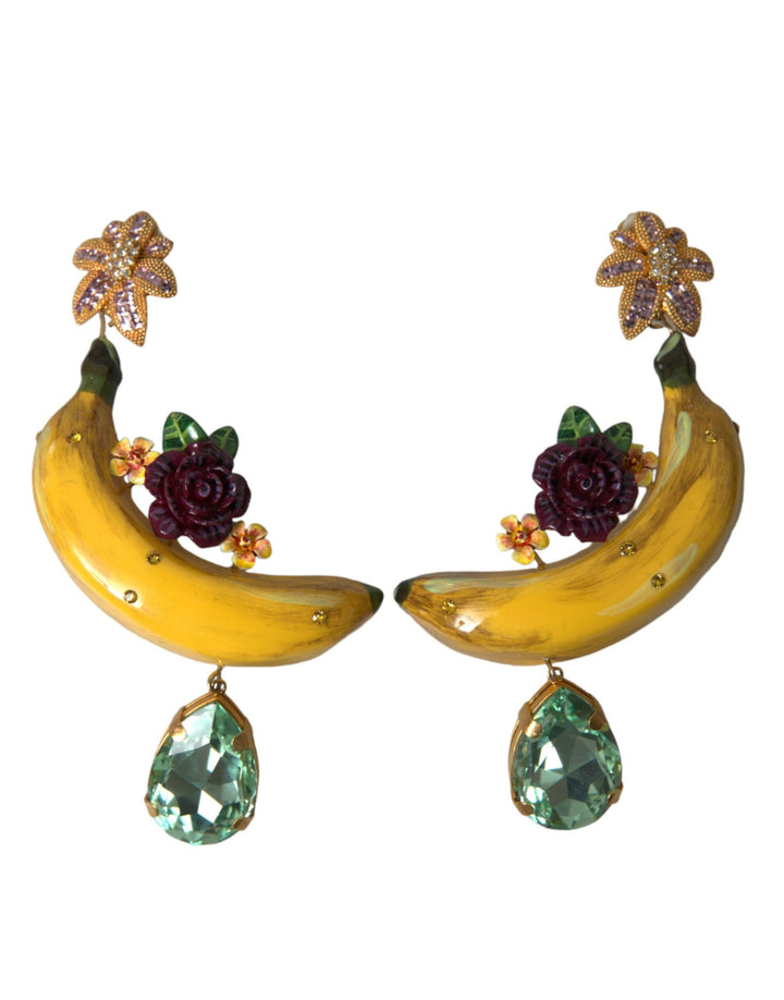  - Dolce & Gabbana Chic Clip - on Banana Dangle Earrings - SMY101215 - Ask Me Wear