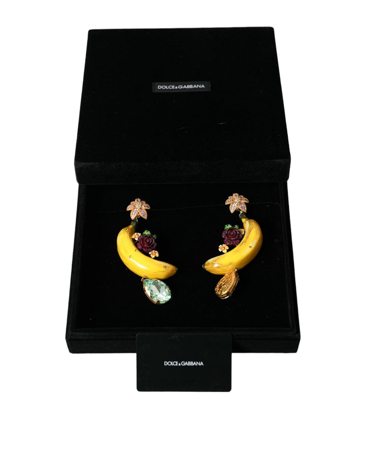  - Dolce & Gabbana Chic Clip - on Banana Dangle Earrings - SMY101215 - Ask Me Wear