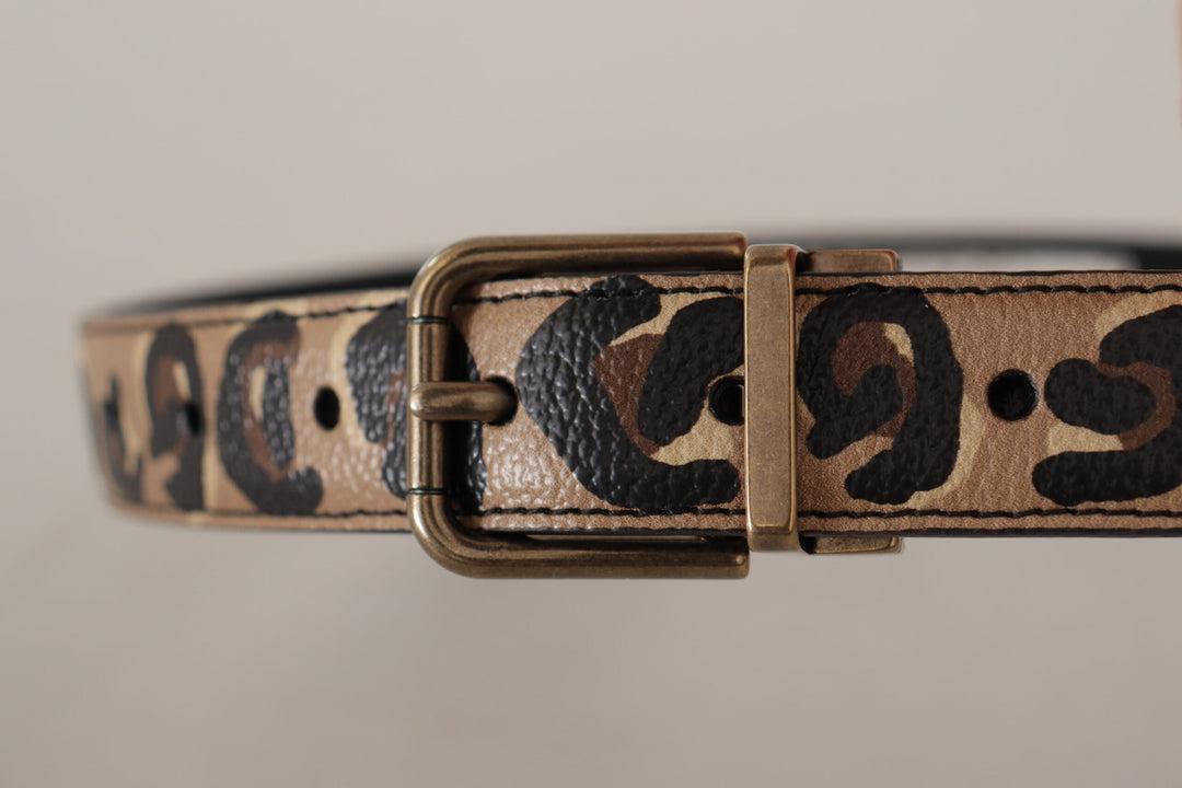  - Dolce & Gabbana Chic Engraved Logo Leather Belt - WMB414 - 75 - Ask Me Wear