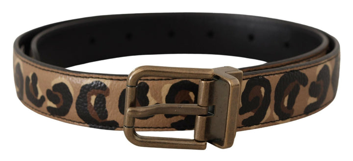  - Dolce & Gabbana Chic Engraved Logo Leather Belt - WMB414 - 75 - Ask Me Wear