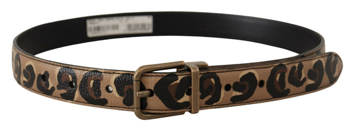  - Dolce & Gabbana Chic Engraved Logo Leather Belt - WMB414 - 75 - Ask Me Wear