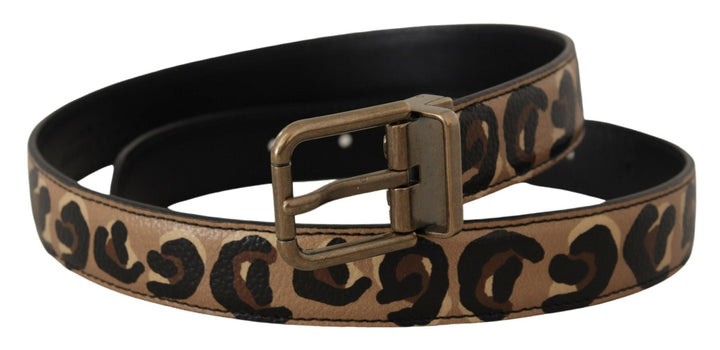  - Dolce & Gabbana Chic Engraved Logo Leather Belt - WMB414 - 75 - Ask Me Wear