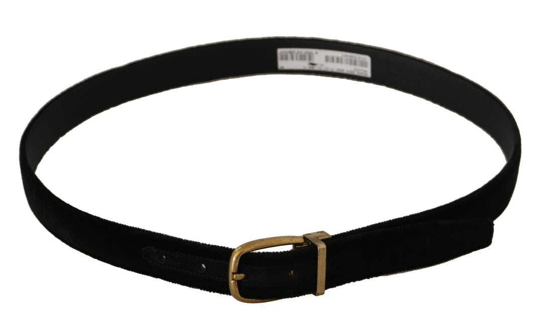  - Dolce & Gabbana Chic Velvet Elegance Belt - BEL8652 - 90 - Ask Me Wear