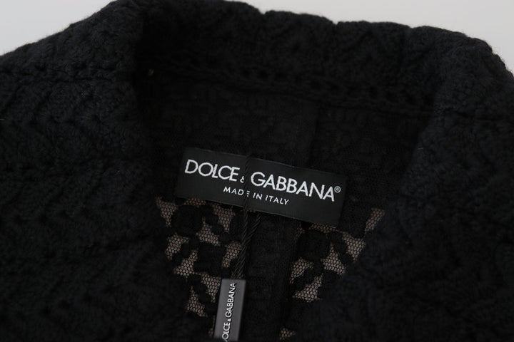  - Dolce & Gabbana Classic Button Down Knitted Long Jacket - JKT3505 - 40 - Ask Me Wear