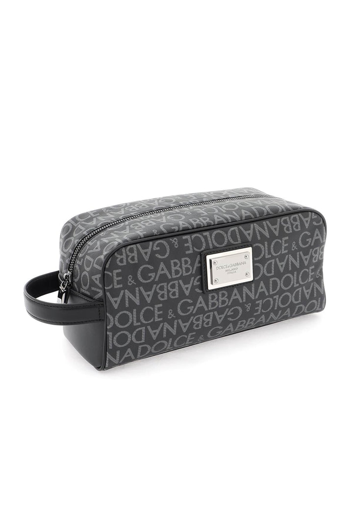 Other - Dolce & Gabbana Coated Jacquard Vanity Case - 242450FPO000001 - 8B969 - os - Ask Me Wear