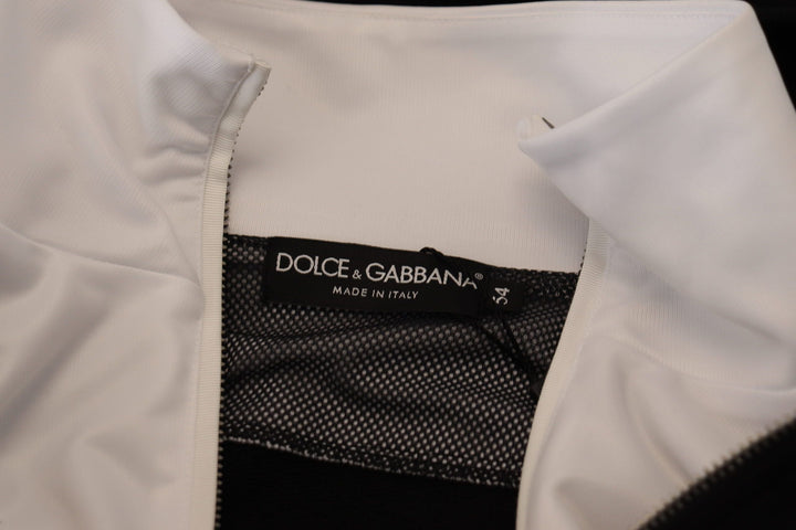  - Dolce & Gabbana Elegant Black Bomber Jacket with Hood - JKT3353 - 54 - Ask Me Wear