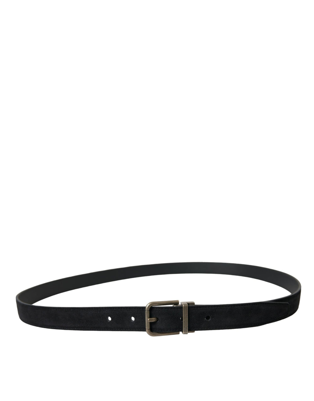  - Dolce & Gabbana Elegant Black Leather Belt with Metal Buckle - BEL9095 - 110 - Ask Me Wear