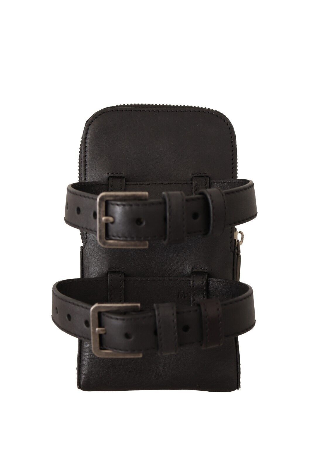  - Dolce & Gabbana Elegant Black Leather Double - Strap Multi Kit - VAS130157 - Ask Me Wear