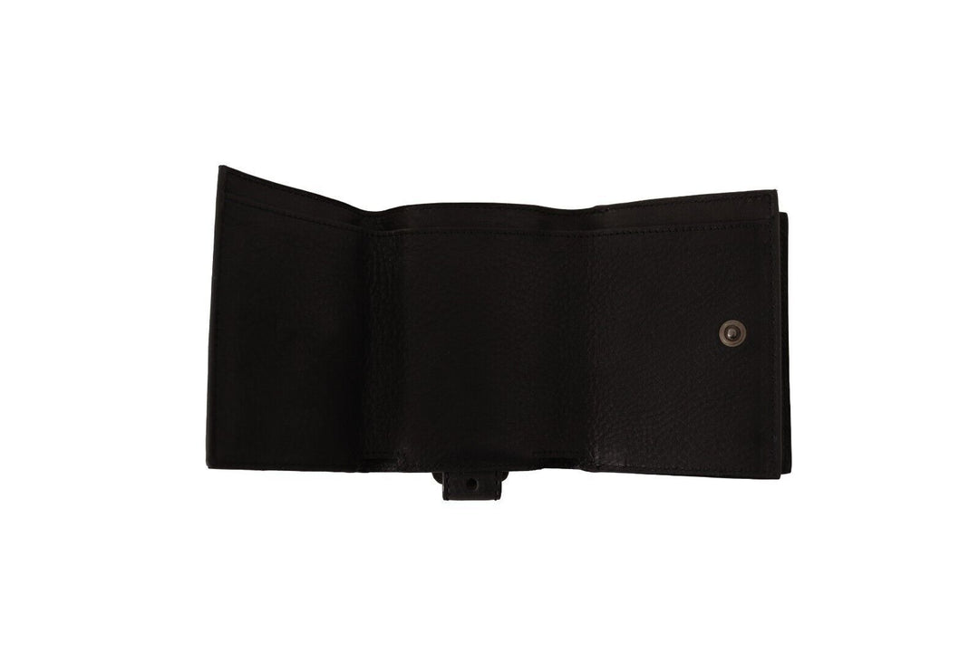  - Dolce & Gabbana Elegant Black Leather Trifold Multi Kit - VAS130153 - Ask Me Wear