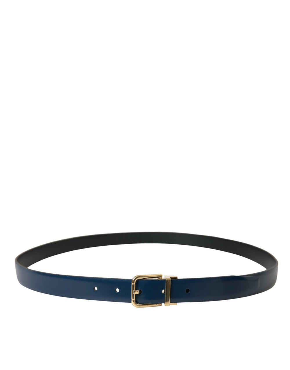  - Dolce & Gabbana Elegant Blue Calf Leather Belt - BEL9122 - 115 - Ask Me Wear