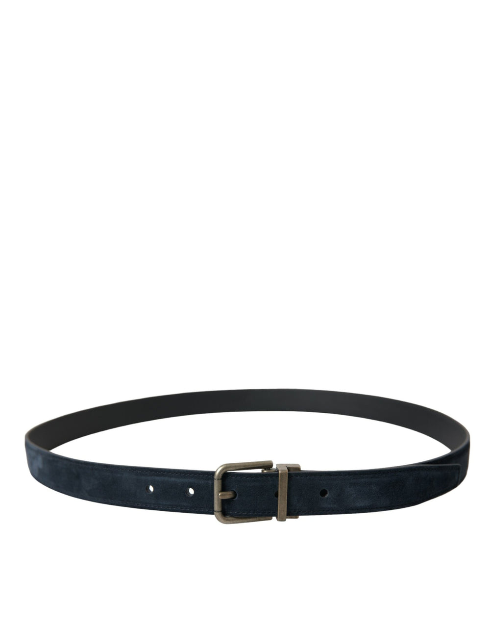  - Dolce & Gabbana Elegant Blue Leather Belt with Metal Buckle - BEL9093 - 95 - Ask Me Wear