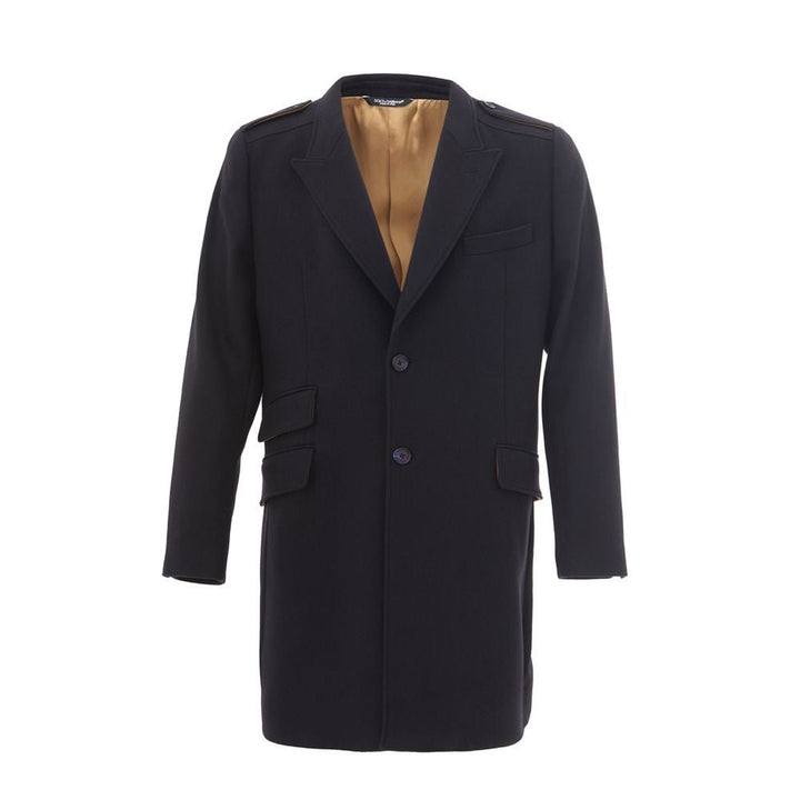  - Dolce & Gabbana Elegant Blue Wool Jacket for Men - DO& - 129167320013770 - IT54 | XXL - Ask Me Wear