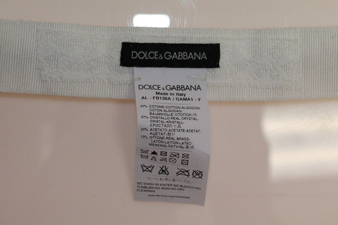  - Dolce & Gabbana Elegant Crystal - Embellished Waist Belt - GAD10353 - Ask Me Wear