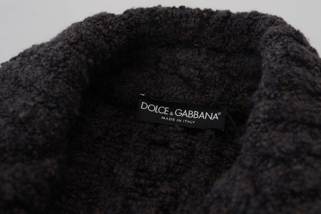  - Dolce & Gabbana Elegant Double - Breasted Wool - Cashmere Coat - JKT3413 - 46 - Ask Me Wear