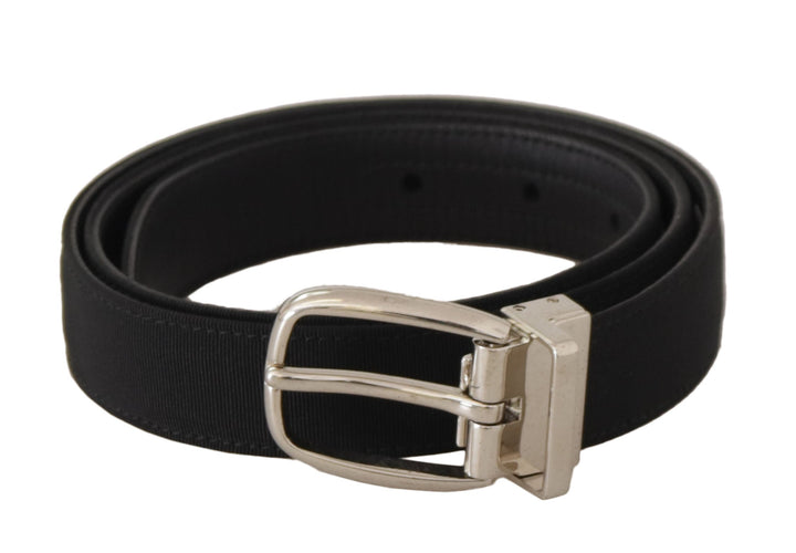  - Dolce & Gabbana Elegant Engraved Buckle Leather Belt - BEL8624 - 85 - Ask Me Wear