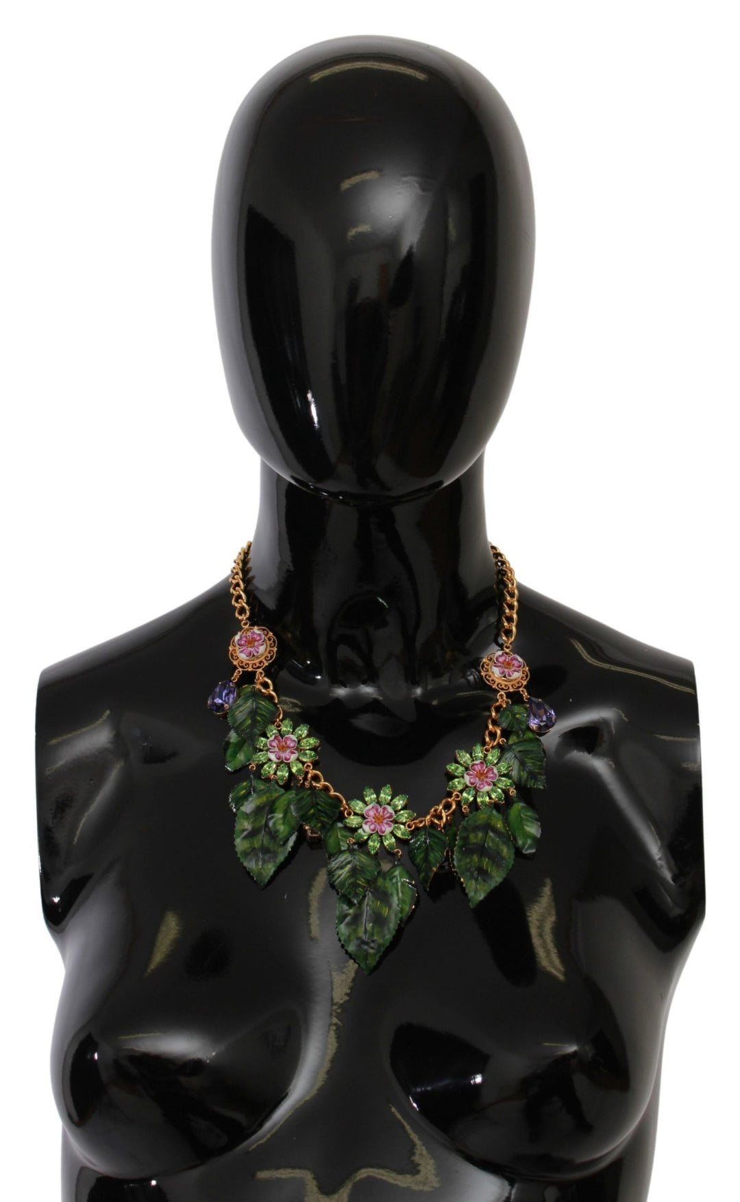  - Dolce & Gabbana Elegant Floral Sicily Charm Necklace - SMY7132 - Ask Me Wear