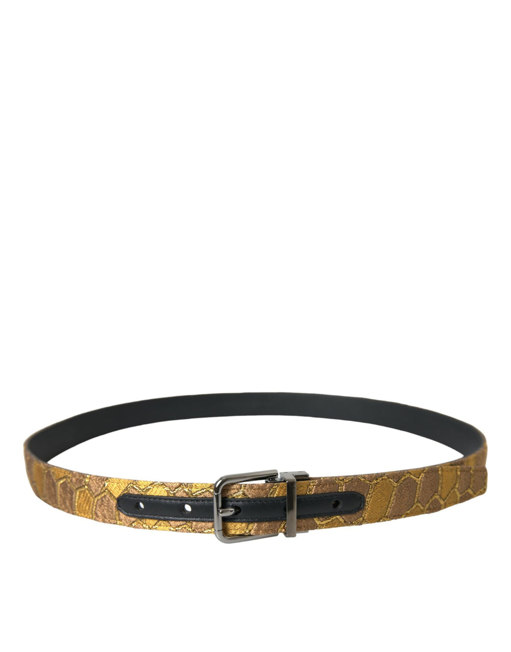  - Dolce & Gabbana Elegant Gold Leather Belt - BEL9101 - 90 - Ask Me Wear