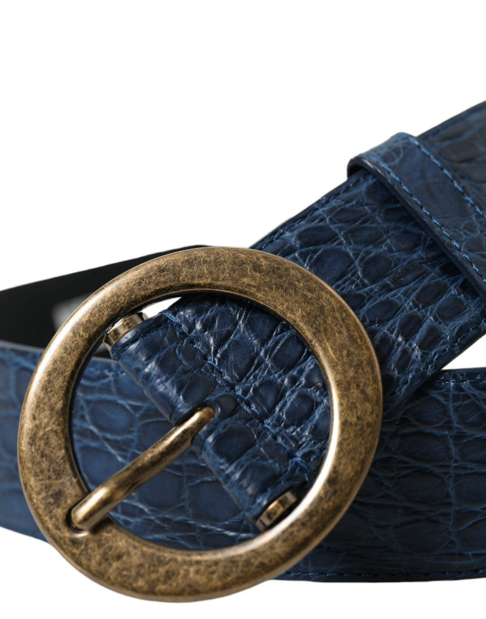  - Dolce & Gabbana Elegant Italian Leather Belt with Metal Buckle - BEL9105 - 95 - Ask Me Wear