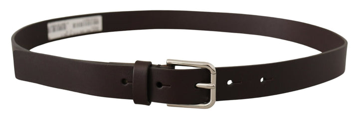  - Dolce & Gabbana Elegant Leather Belt With Logo Buckle - BEL8633#2 - 80 - Ask Me Wear