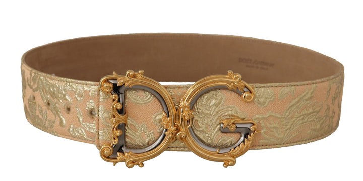  - Dolce & Gabbana Elegant Leather Belt with Logo Buckle - WMB112 - 75 - Ask Me Wear