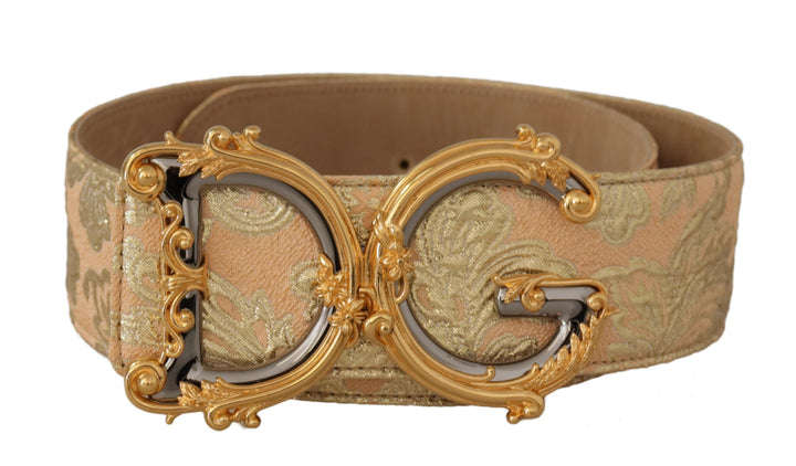  - Dolce & Gabbana Elegant Leather Belt with Logo Buckle - WMB112 - 75 - Ask Me Wear