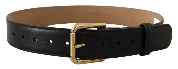  - Dolce & Gabbana Elegant Leather Belt with Logo Buckle - WMB161 - 60 - Ask Me Wear