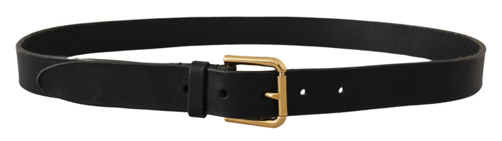  - Dolce & Gabbana Elegant Leather Belt with Metal Buckle - BEL8521 - 95 - Ask Me Wear