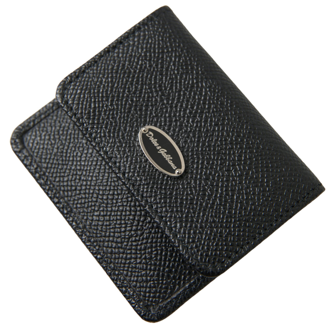  - Dolce & Gabbana Elegant Leather Bifold Coin Purse Wallet - SMY100424 - Ask Me Wear